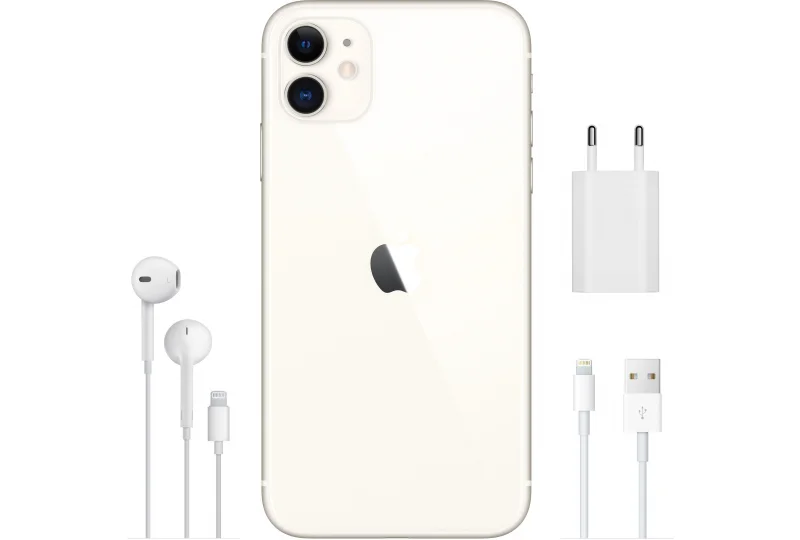 Apple iPhone 11 128GB White купить по низкой цене в Москве
